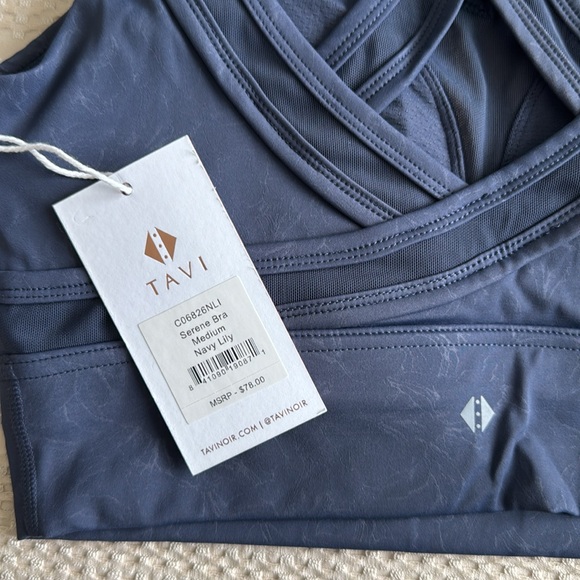 Tavi Serene Bra Medium Navy Lily - Picture 3 of 3